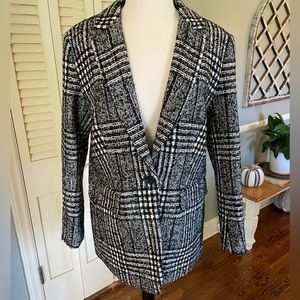 Loft NWOT Tweed lined beautiful blazer